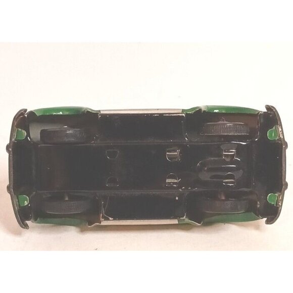 Tintoys Volkswagon VW #8 Beetle Friction Drive Worn Some Vintage Green Japan - Picture 8 of 9